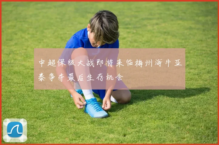 中超保级大战即将来临梅州海牛亚泰争夺最后生存机会